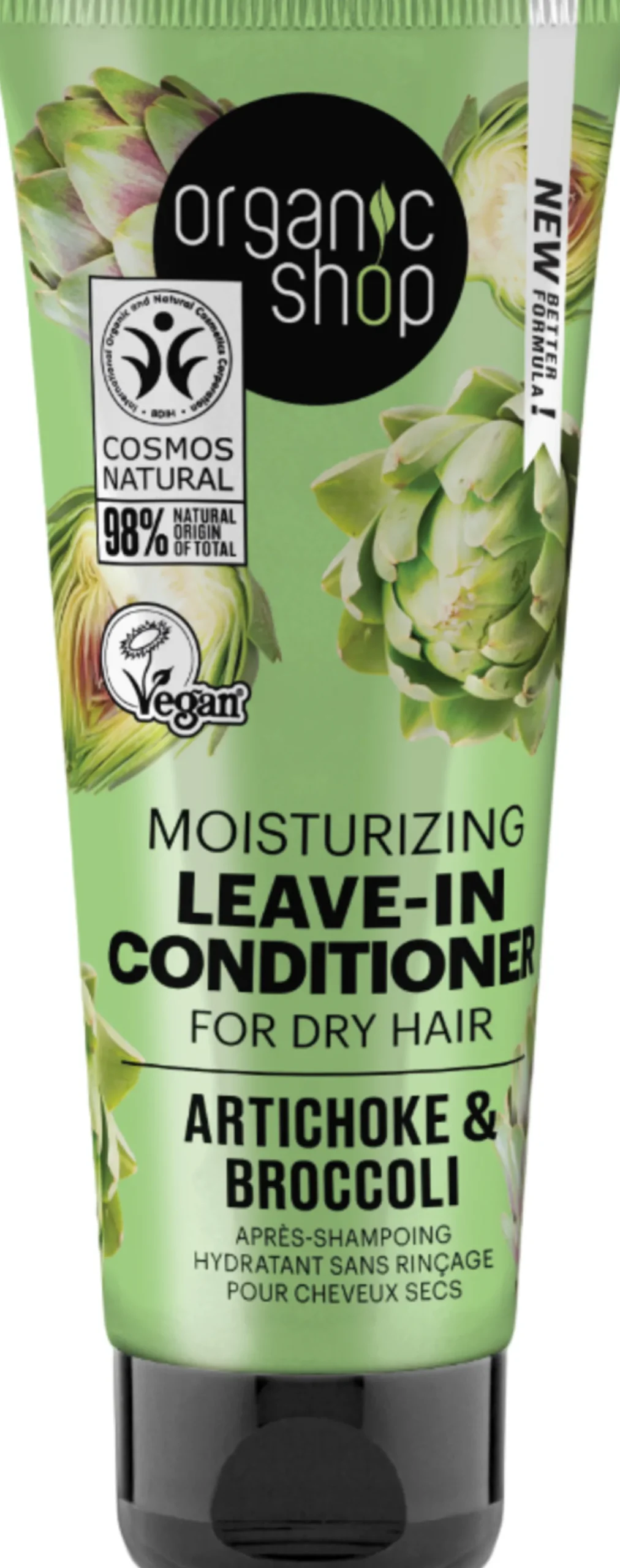 Moisturizing Leave-In Conditioner Artichoke & Broccoli, 75 ml