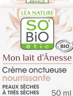 Mon Lait d'Ânesse - Crema Ricca Nutriente al Latte d'Asina, 50 ml