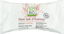 Mon Lait d'Ânesse - Sapone Cremoso Viso al Latte d'Asina, 100 g