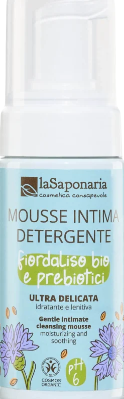 Mousse Intima Detergente Fiordaliso Bio e Prebiotici, 100 ml