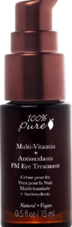 Multi-Vitamin + Antioxidants PM Eye Treatment, 15 ml
