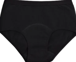 Mutandine Mestruali Nere - Flusso Medio, XXL Black