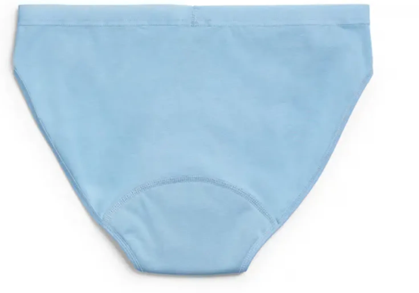 Mutandine Mestruali Teen Bikini Azzurre - Flusso Medio, XS