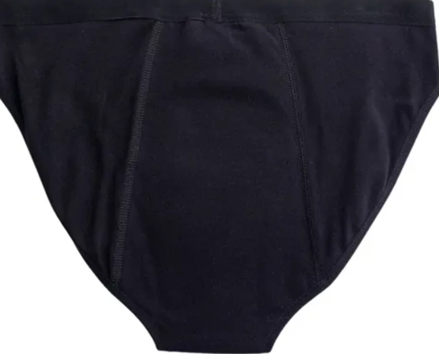 Mutandine Mestruali Teen Bikini Nere - Flusso Abbondante, XS