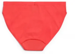 Mutandine Mestruali Teen Bikini Rosso Chiaro - Flusso Leggero, XS