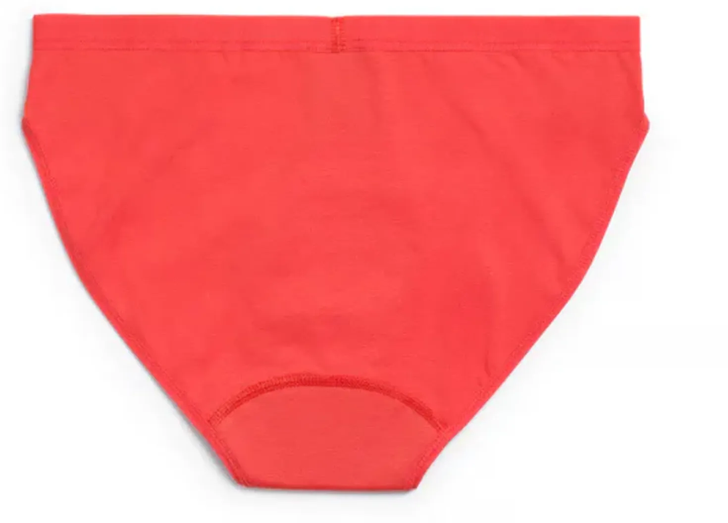 Mutandine Mestruali Teen Bikini Rosso Chiaro - Flusso Leggero, XS