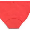 Mutandine Mestruali Teen Bikini Rosso Chiaro - Flusso Medio, XS