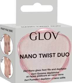 Nano Twist Duo 2in1 Nano Glass Foot File & Depilator