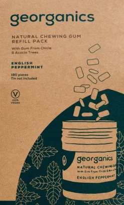 Natural Chewing Gum English Peppermint, 140 pezzi
