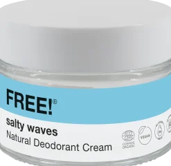 Natural Deodorant Cream Salty Waves, 50 g