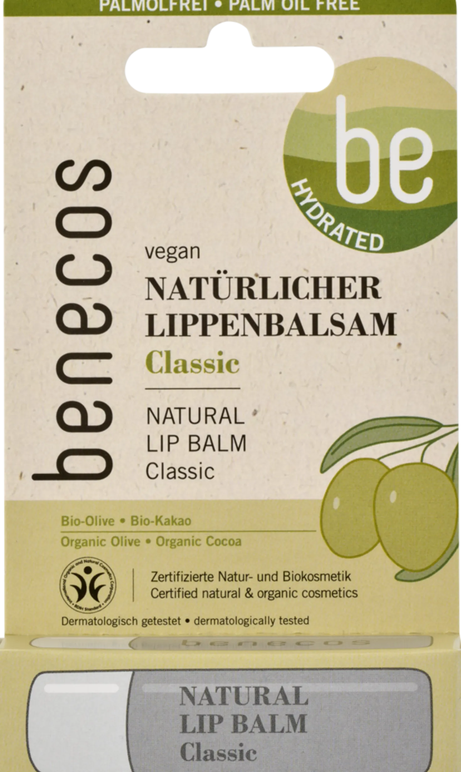 Natural Lip Balm, Classic (4,70 g)