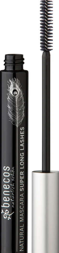 Natural Mascara Super Long Lashes, Carbon black (8 ml)