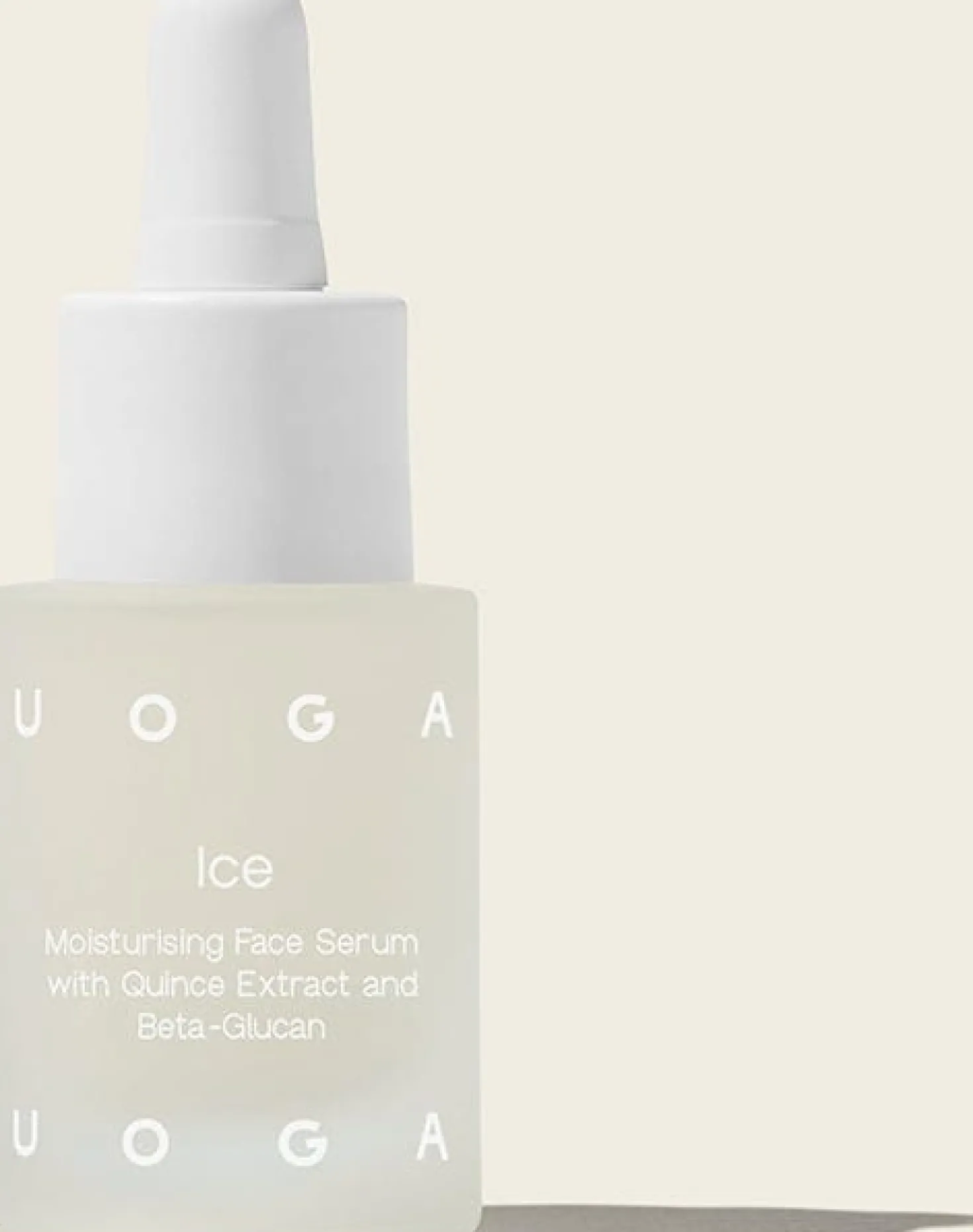 Natural Moisturising Face Serum Ice, 15 ml