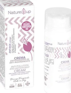 Nature Up Crema Antiossidante ed Anti Inquinamento, 50 ml