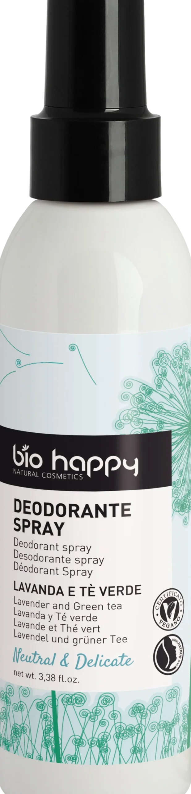 Neutral & Delicate Deodorante Spray Lavanda e Tè Verde, 100 ml