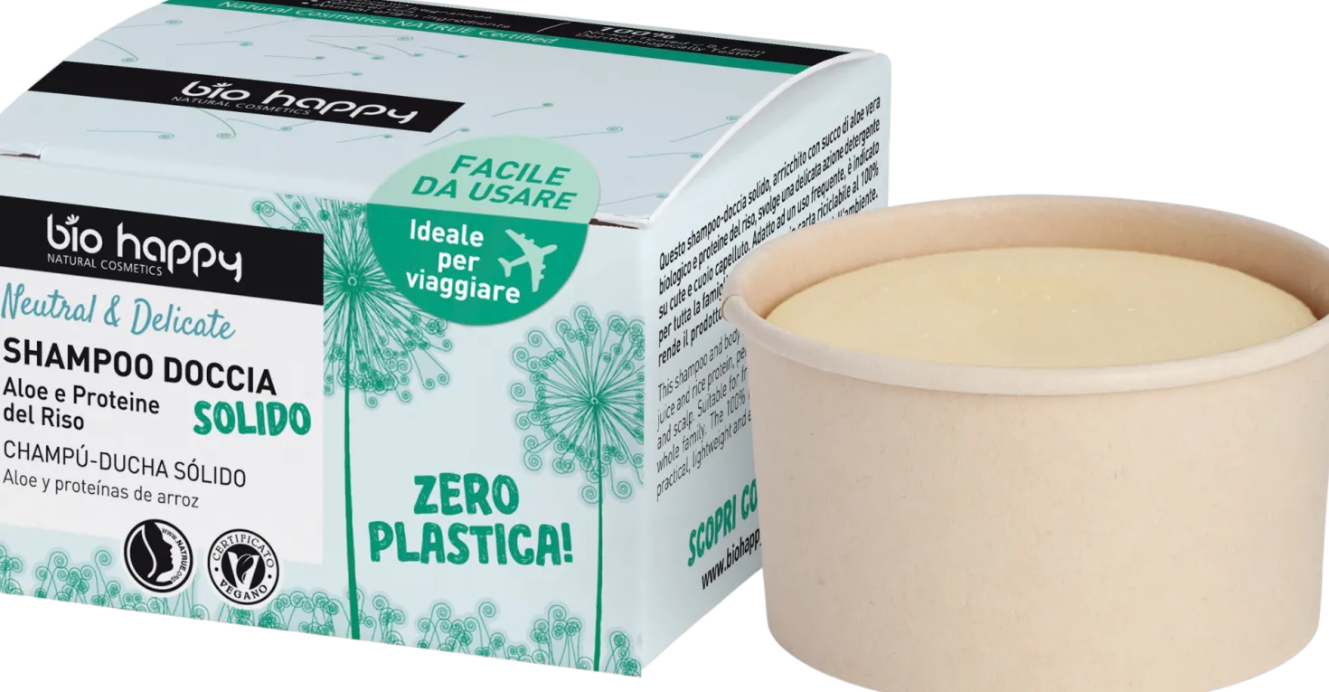 Neutral & Delicate Shampoo Doccia Solido, 50 g