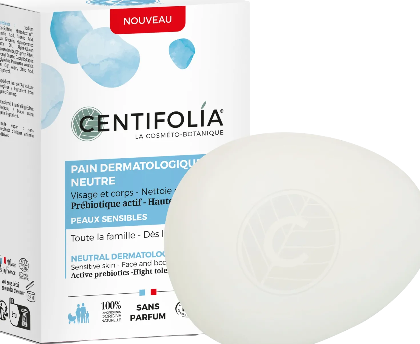 Neutral Dermatological Bar Soap, 85 g