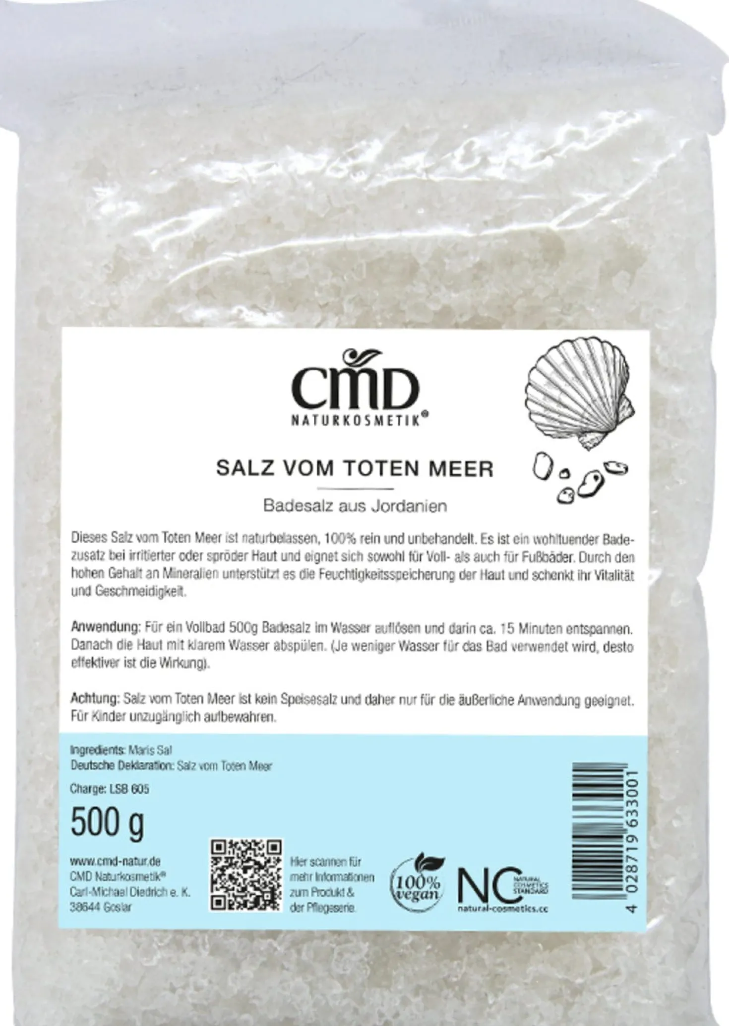 Neutral Sali del Mar Morto, 500 g