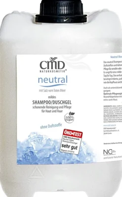 Neutral Shampoo/Gel Doccia Formato Famiglia, 2,50 L