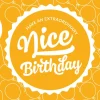 "Nice Birthday!" Bigliettino Personale, Nice Birthday!