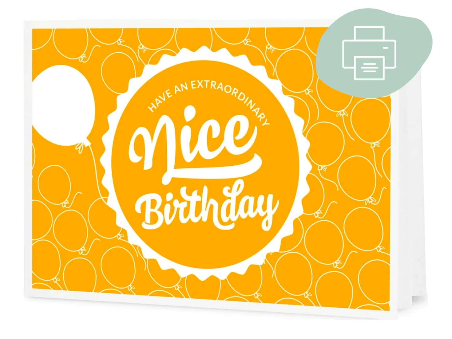 Nice Birthday! - Buono Regalo in Formato Digitale, "Nice Birthday"