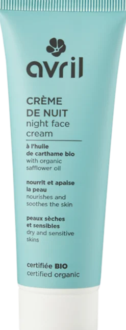 Night Cream for Dry & Sensitive Skin, 50 ml