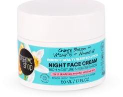 Night Face Cream Orange Blossom, 50 ml