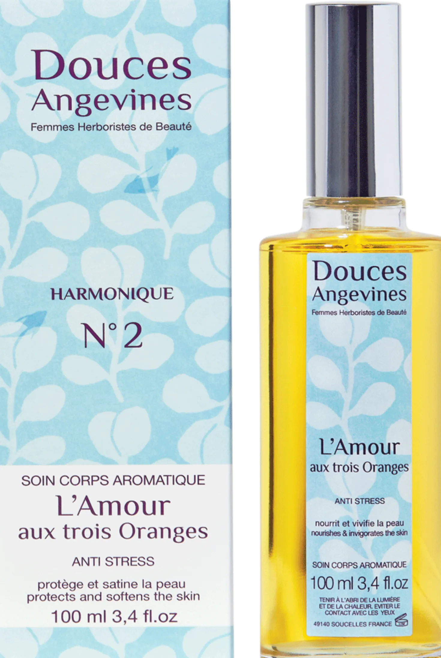 N°2 L'Amour aux trois Oranges Olio Corpo Profumato, 100 ml