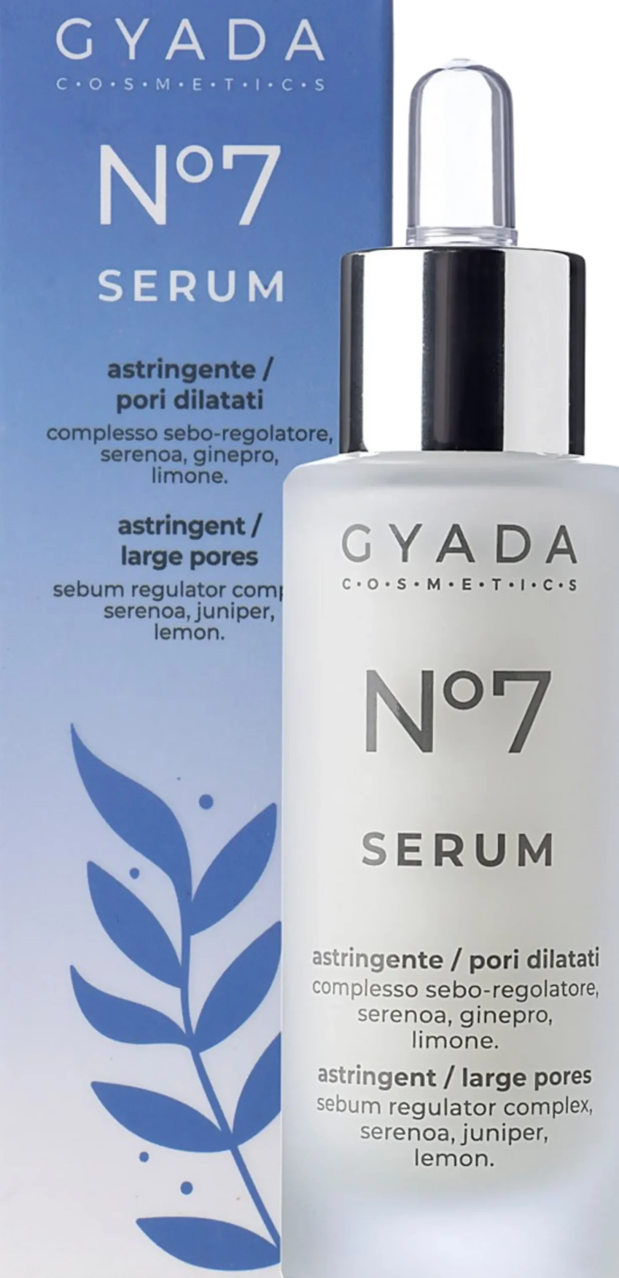 Nr. 7 Siero Astringente Pori Dilatati, 30 ml