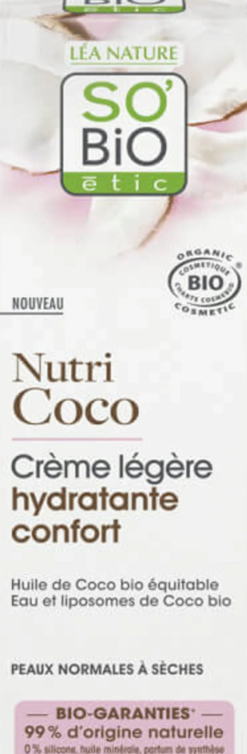 Nutri Coco Crema Leggera, 50 ml