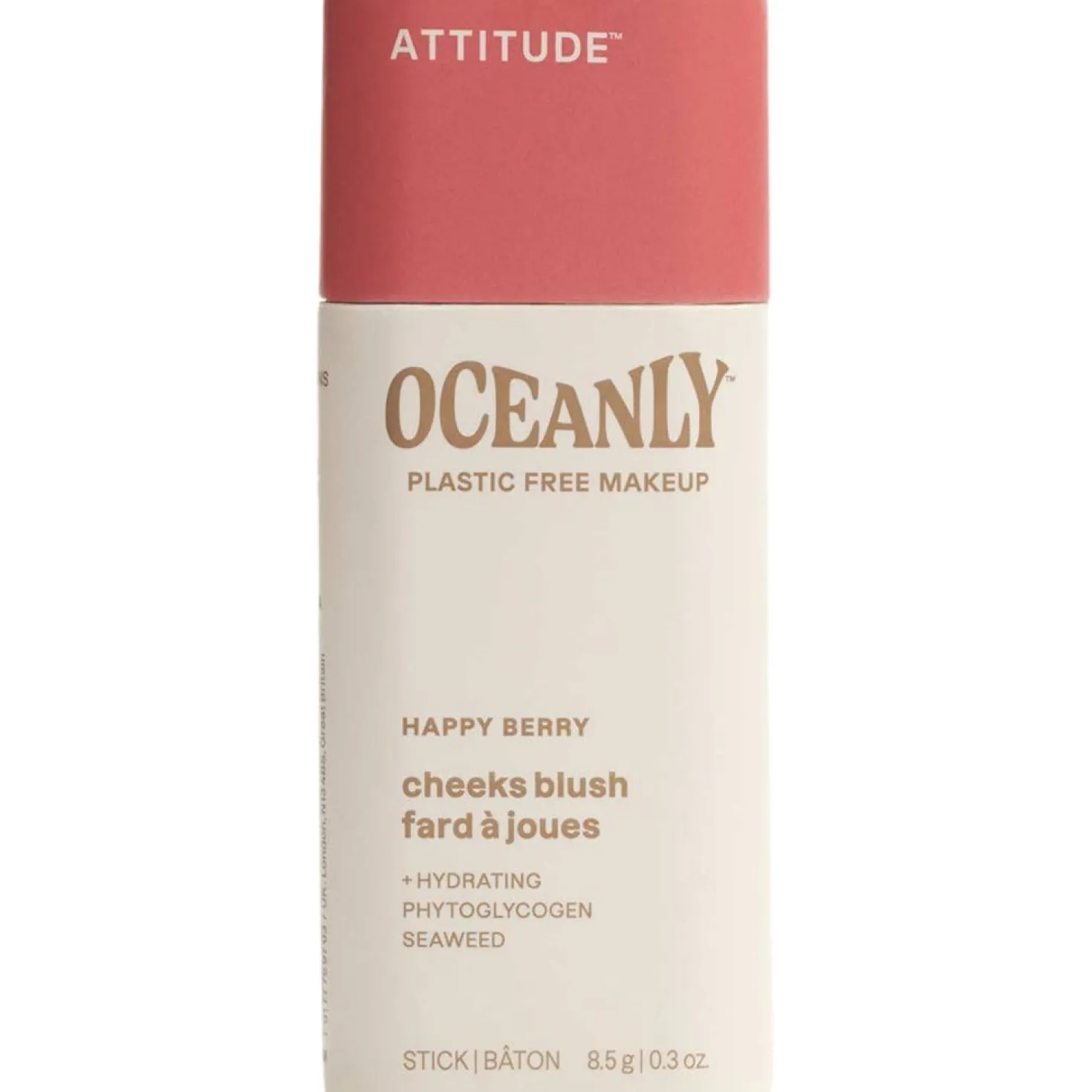 Oceanly Cream Blush Stick, Happy Berry (8,50 g)