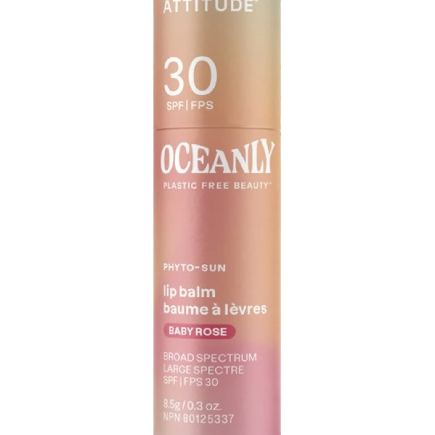 Oceanly - PHYTO-SUN Lip Balm SPF 30, Peachy Shell