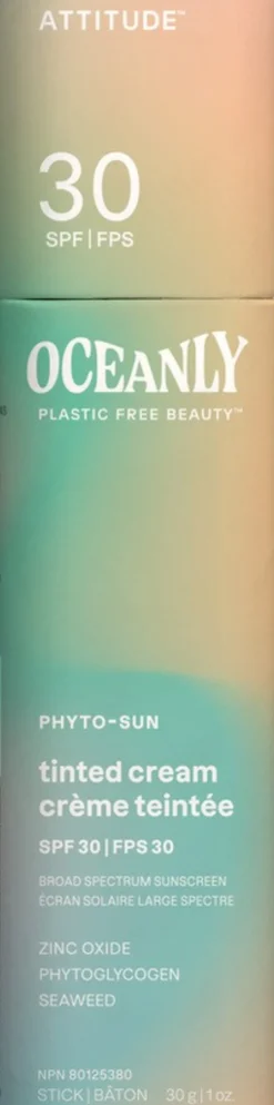 Oceanly - PHYTO-SUN Tinted Moisturizing Sunscreen SPF 30, 30 g