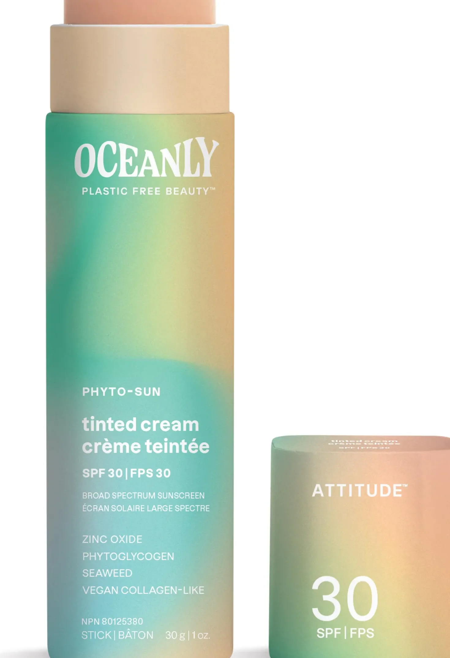 Oceanly - PHYTO-SUN Tinted Moisturizing Sunscreen SPF 30, 30 g