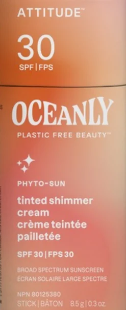 Oceanly - PHYTO-SUN Tinted Shimmer Sunscreen SPF 30, 8,5 g