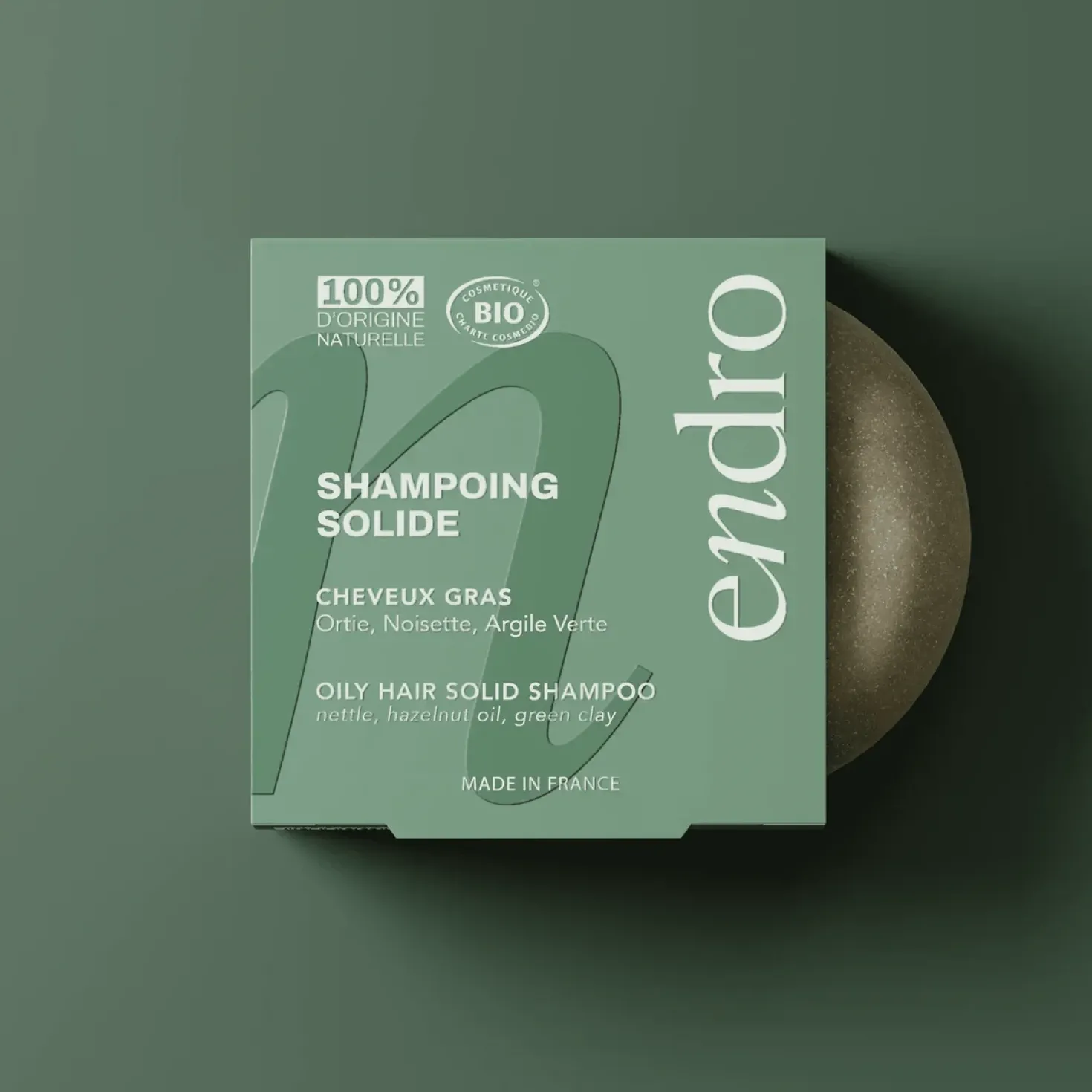 Oily Hair Solid Shampoo, 80 ml