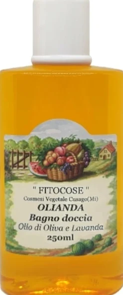 OLIANDA Bagno Doccia Olivo e Lavanda, 250 ml