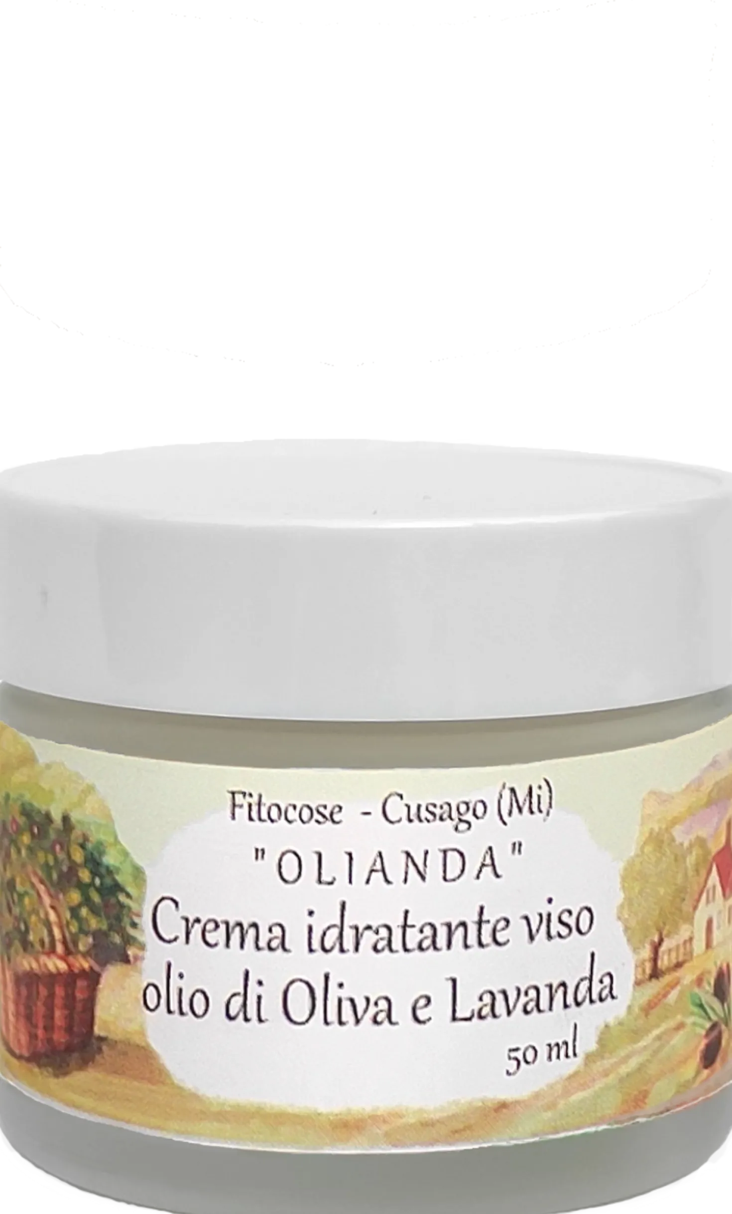 OLIANDA Crema Viso Olivo e Lavanda, 50 ml