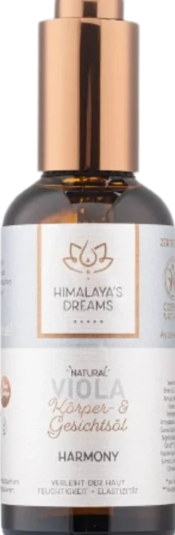 Olio Ayurvedico Viso e Corpo alla Viola HARMONY , 100 ml