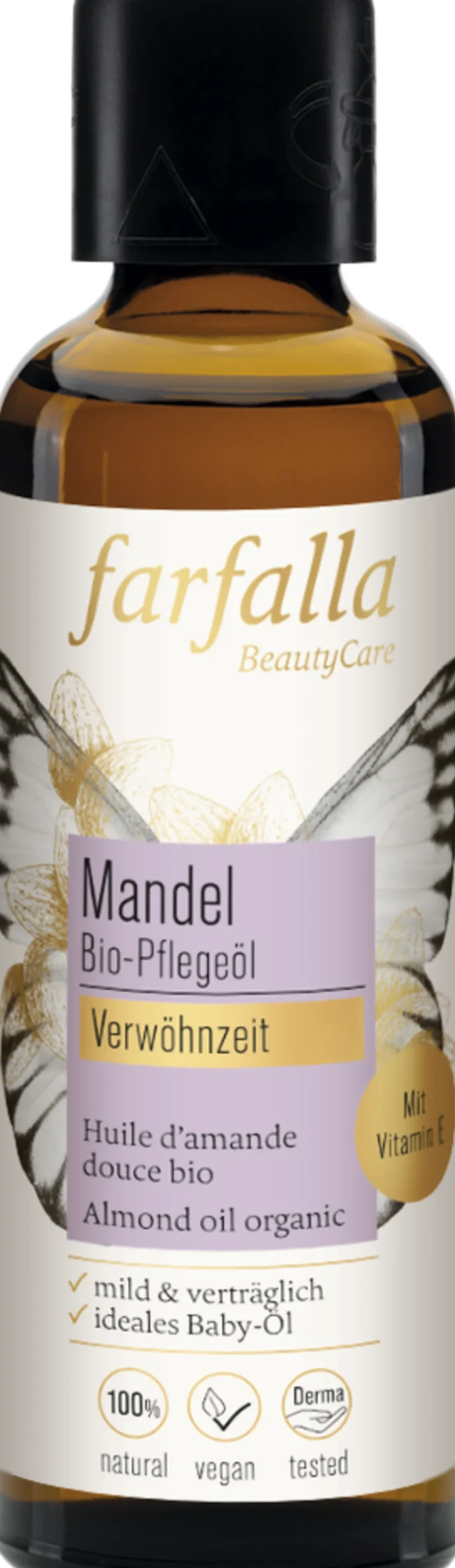 Olio Biologico di Mandorla Dolce, 75 ml
