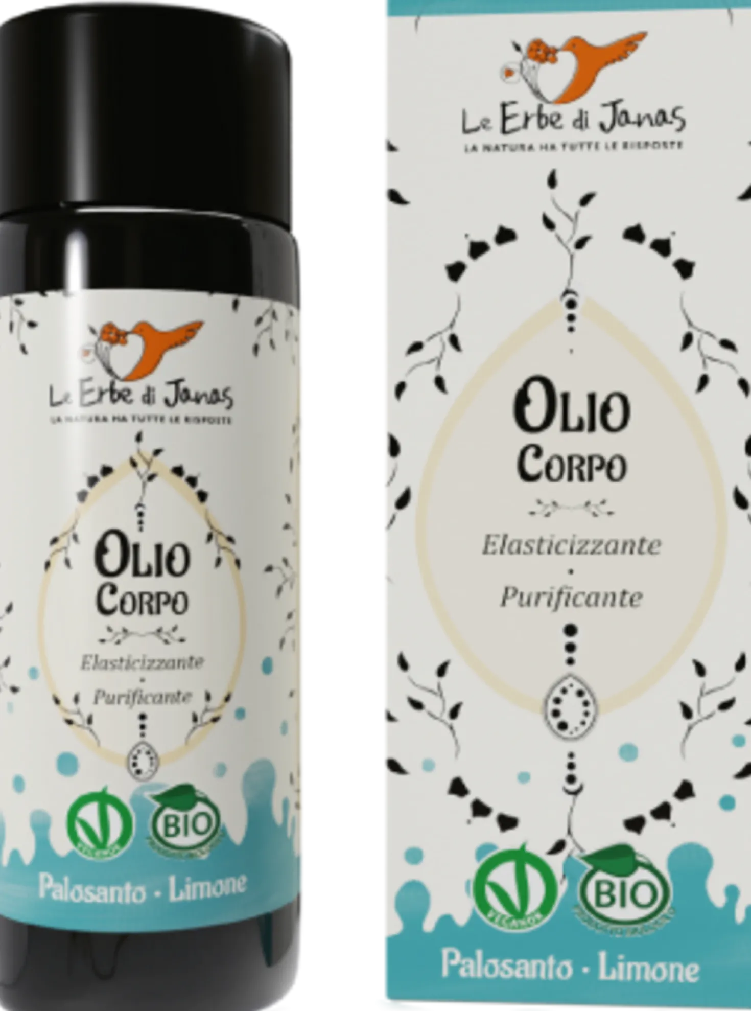 Olio Corpo al Palosanto e Limone, 50 ml