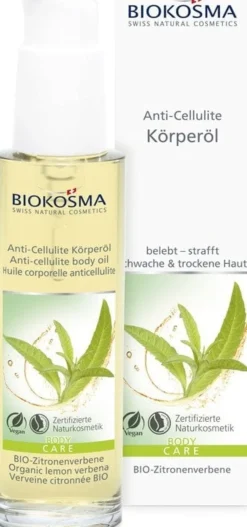 Olio Corpo Anti Cellulite Verbena Bio, 100 ml