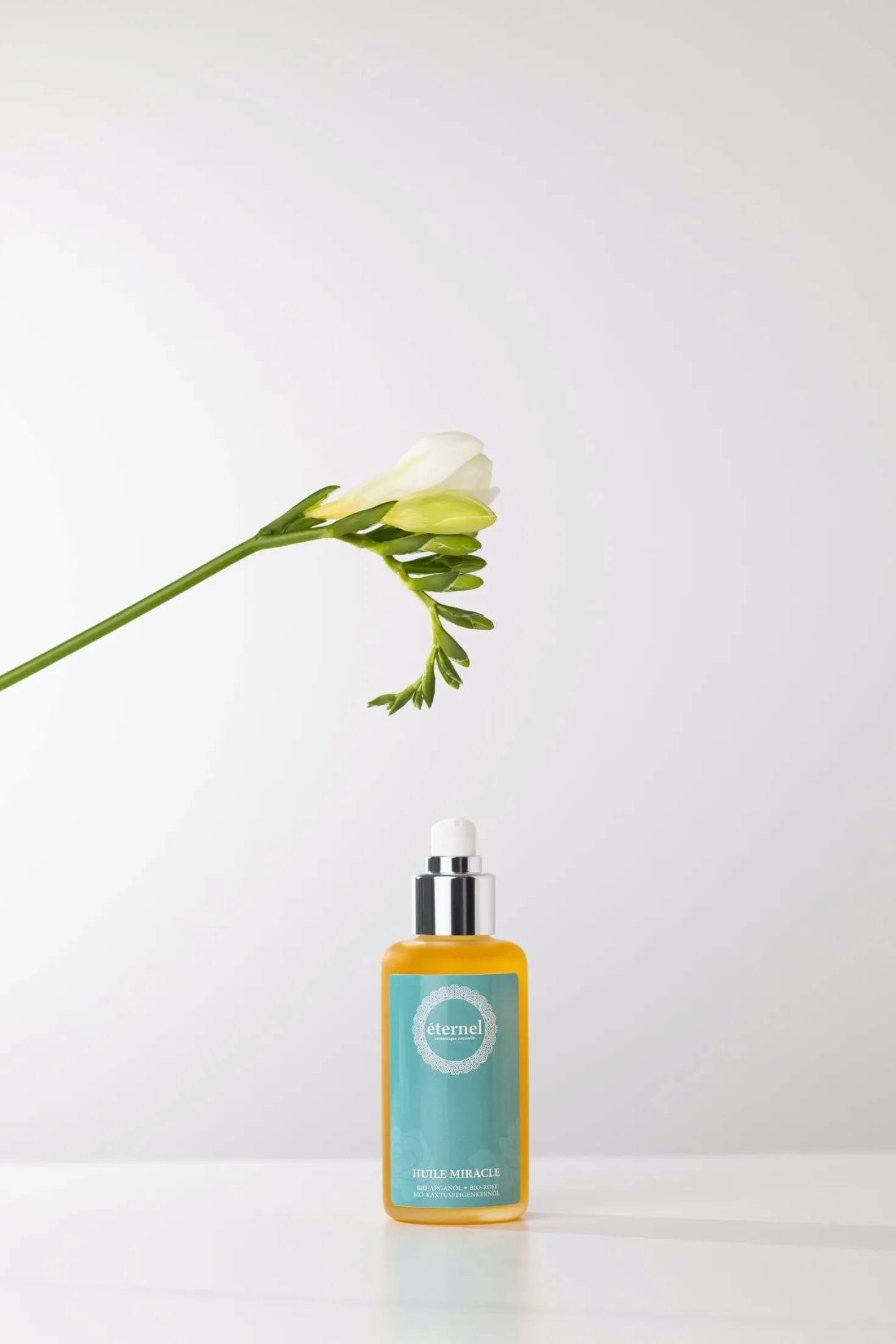 Olio Corpo e Capelli alla Rosa "Huile Miracle", 100 ml