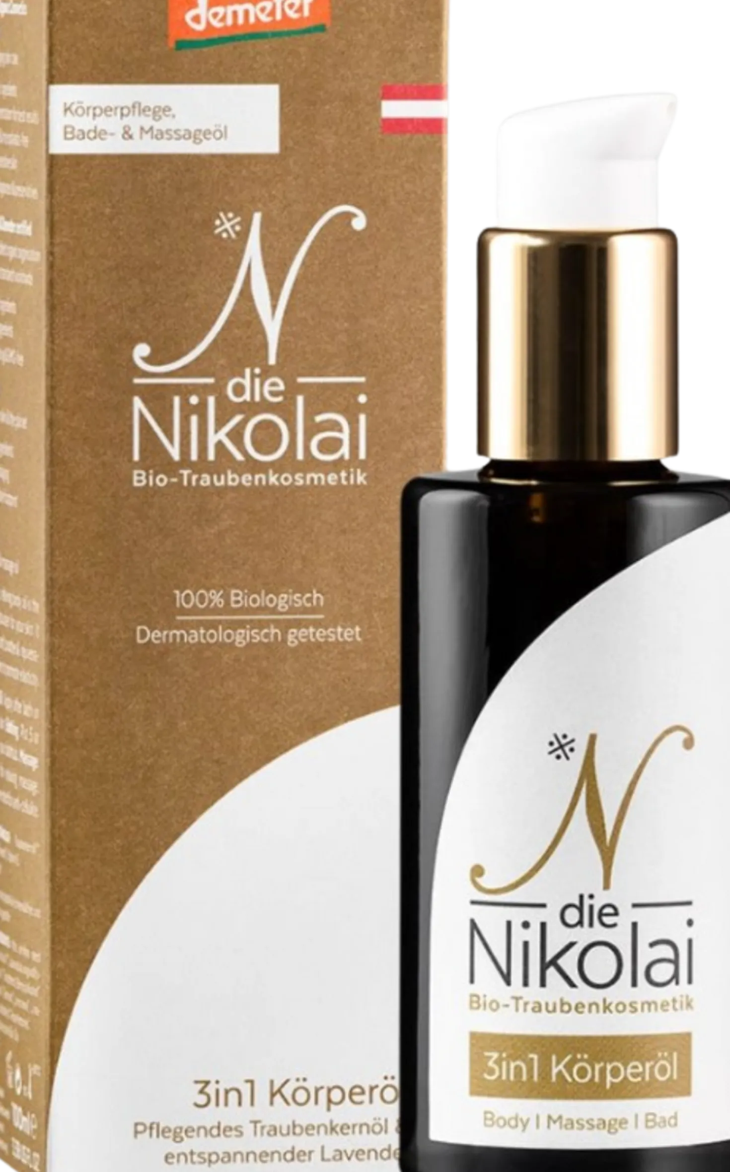 Olio Corpo 3in1 Bio, 100 ml