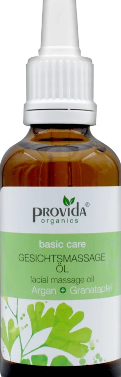 Olio da Massaggio per il Viso Argan & Melograno, 50 ml