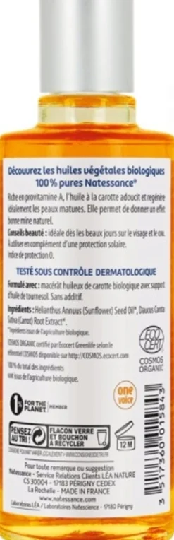 Olio di Carota, 100 ml