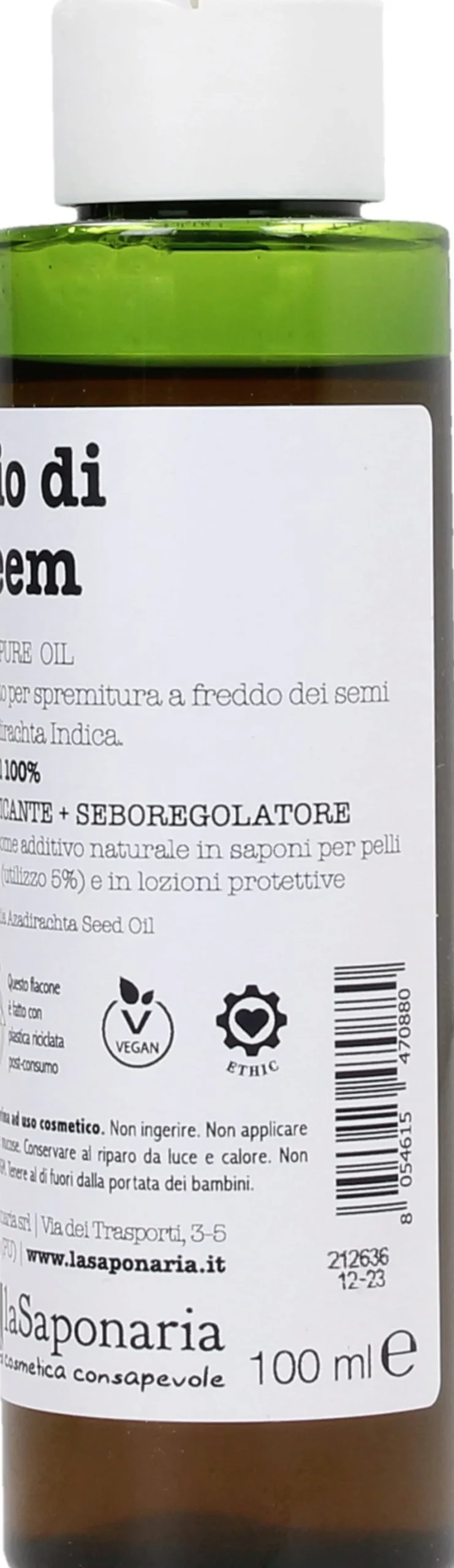Olio di Neem, 100 ml