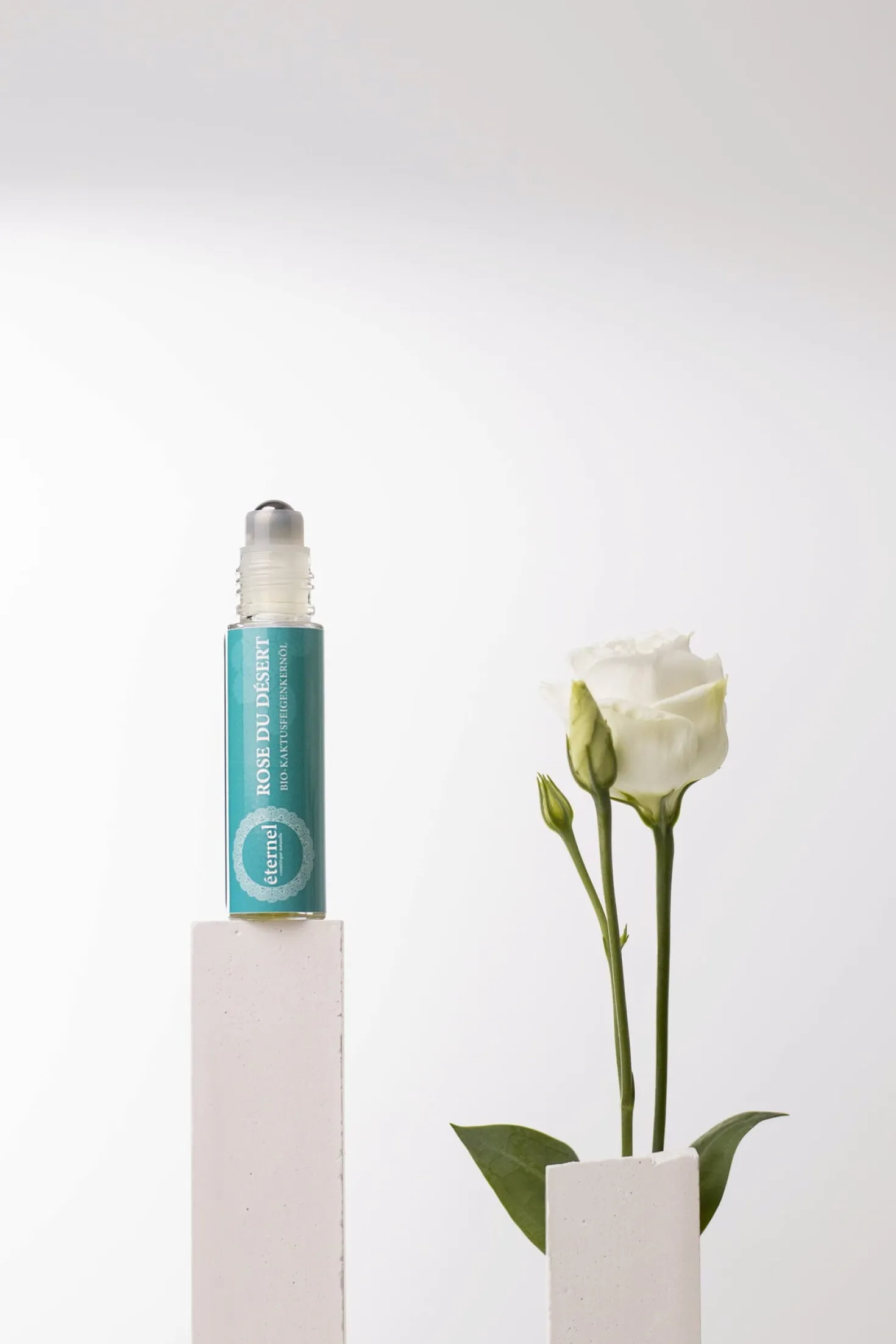 Olio di Semi di Fico d'India Roll-On "Rose du Désert", 10 ml