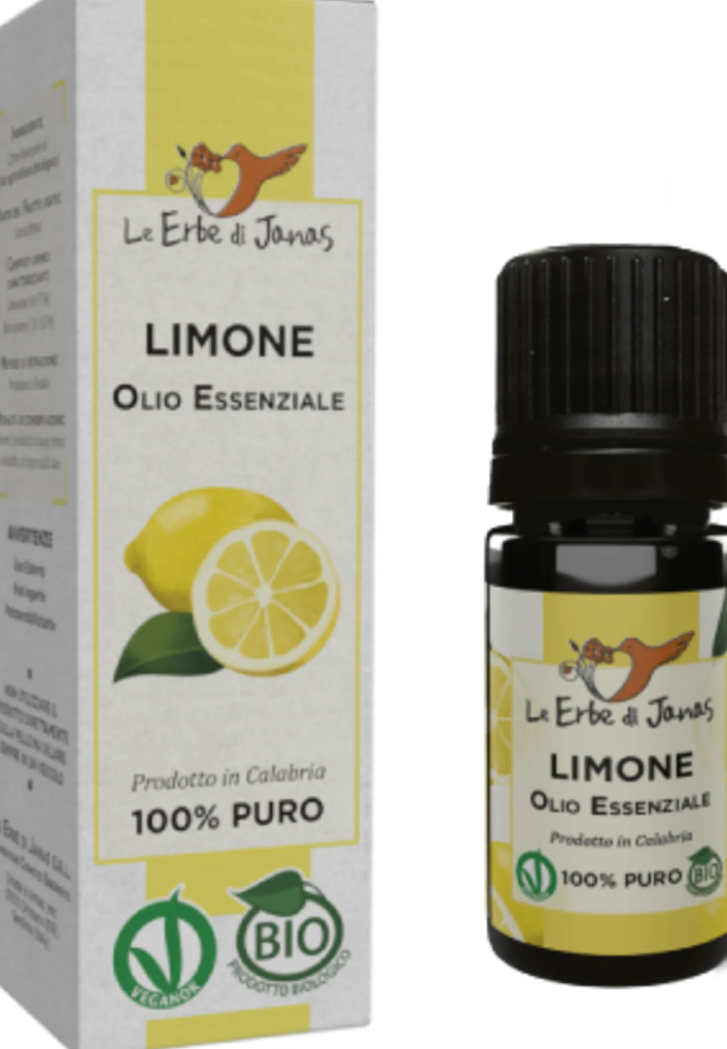 Olio Essenziale di Limone, 5 ml