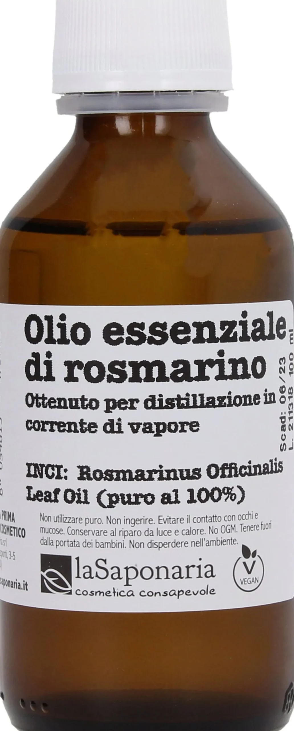 Olio Essenziale di Rosmarino, 100 ml